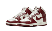 Nike Dunk High Sail Team Red 2