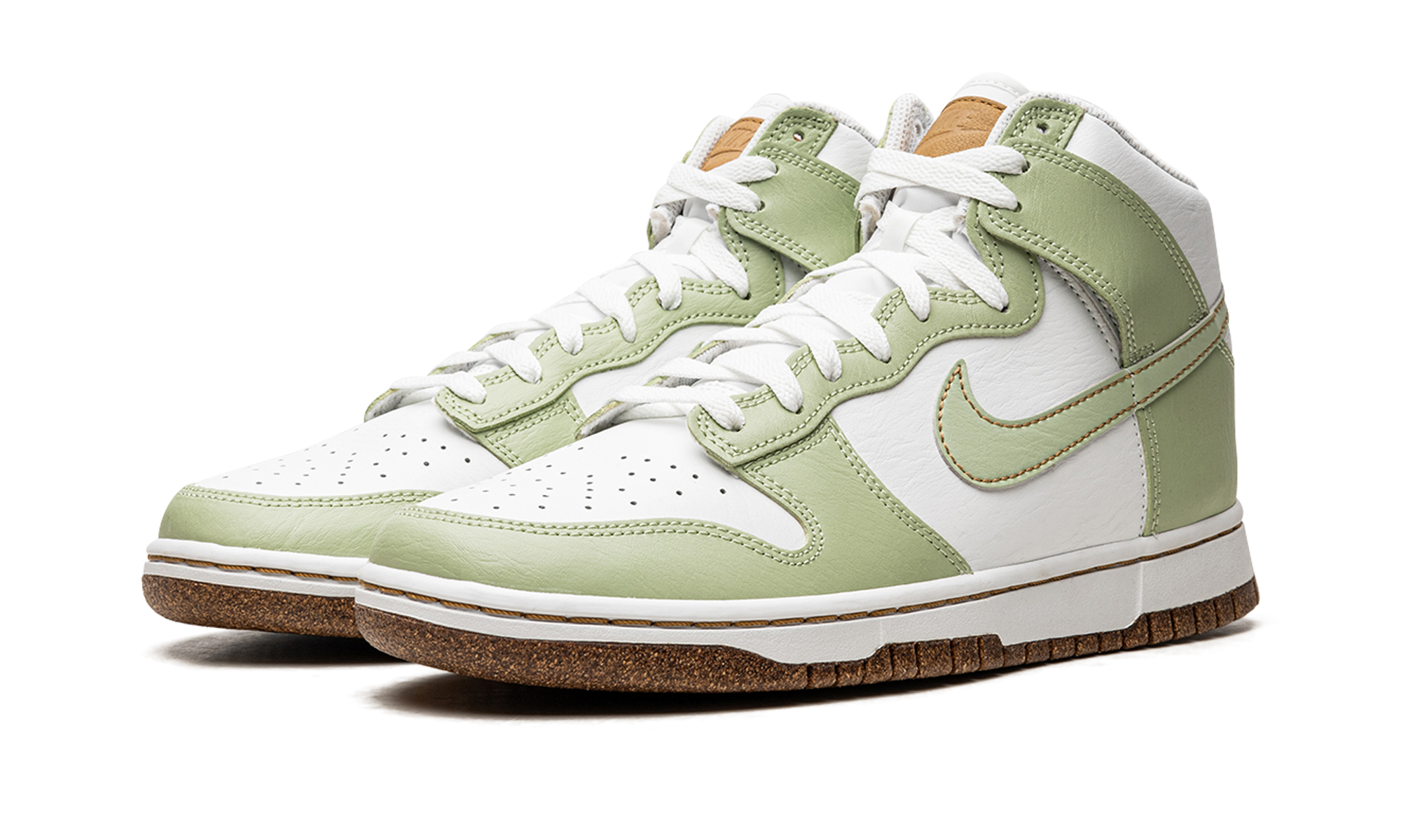 Nike Dunk High SE Honeydew Inspected By Swoosh 3