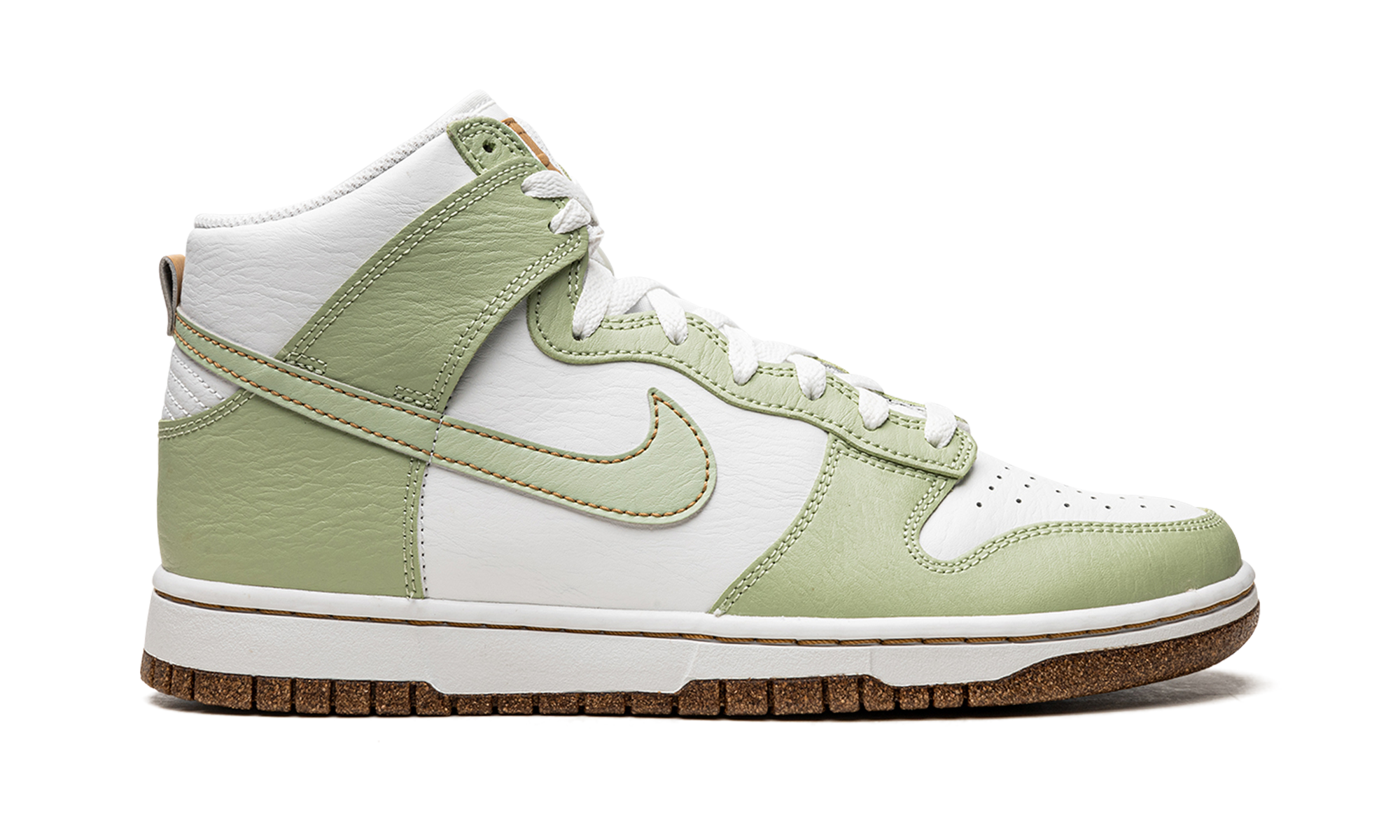 Nike Dunk High SE Honeydew Inspected By Swoosh 7