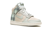 Nike Dunk High SE Tartan Plaid White Light Green (GS) 2