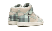 Nike Dunk High SE Tartan Plaid White Light Green (GS) 4