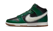 Nike Dunk High Swoosh caterpillar Black Green 4