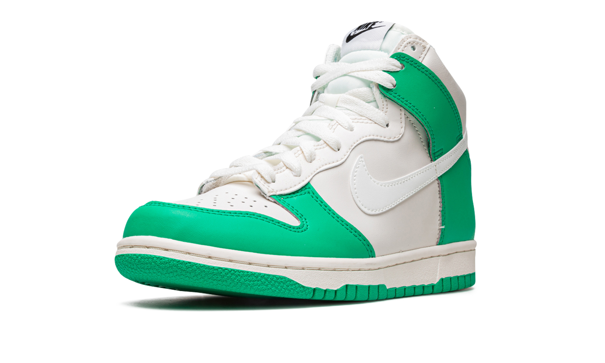 Nike Dunk High White Green 10
