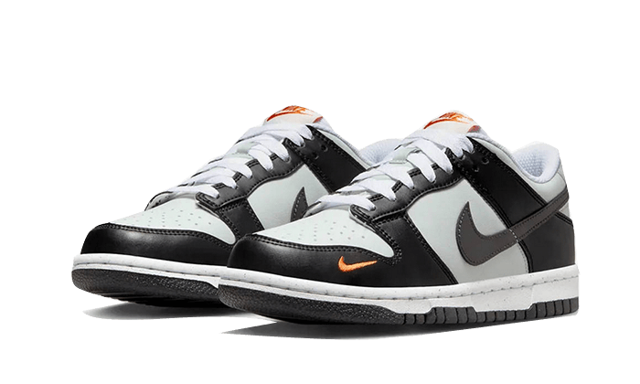 Nike Dunk Low Black Grey Orange 2