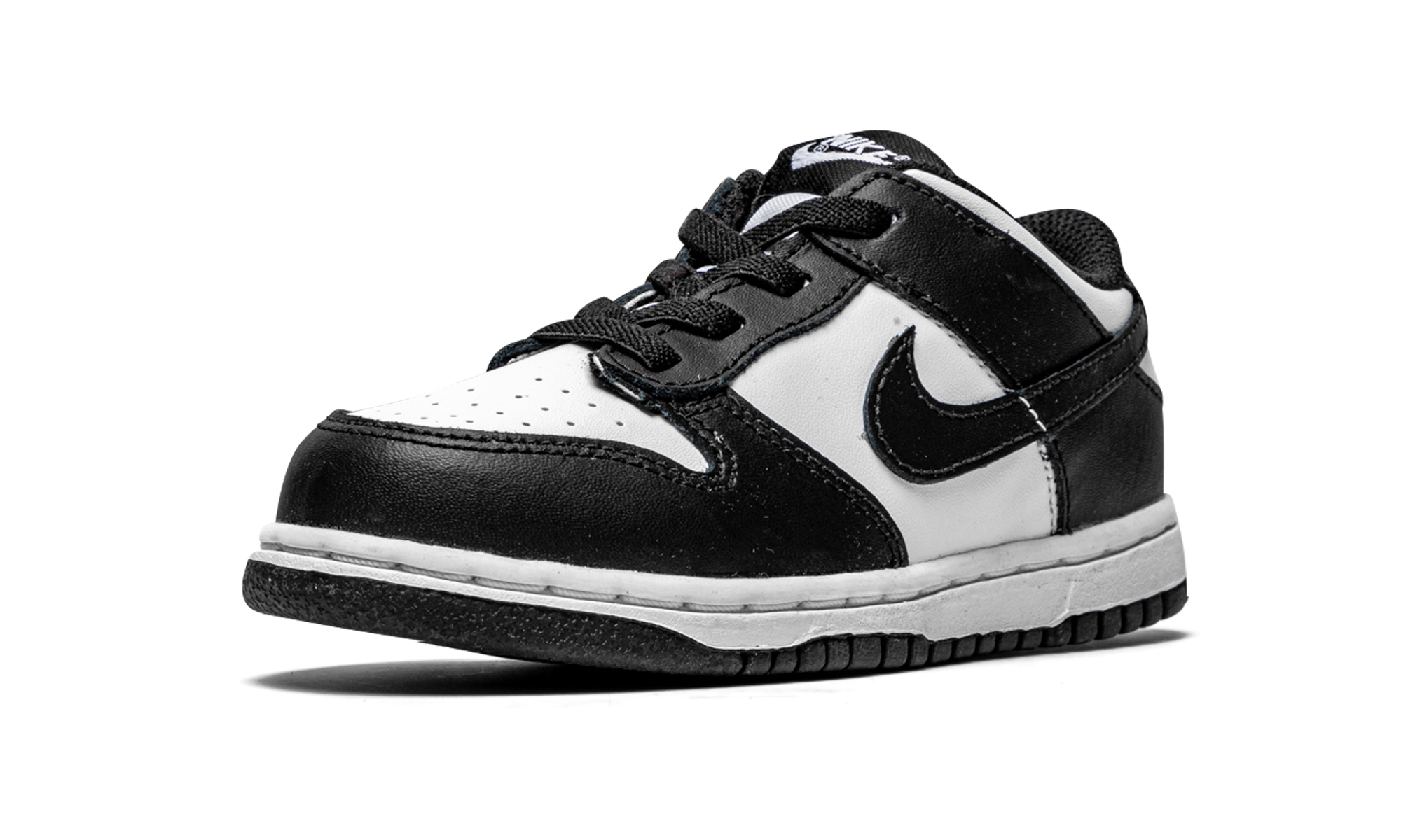 Nike Dunk Low Black White Baby (TD) 7
