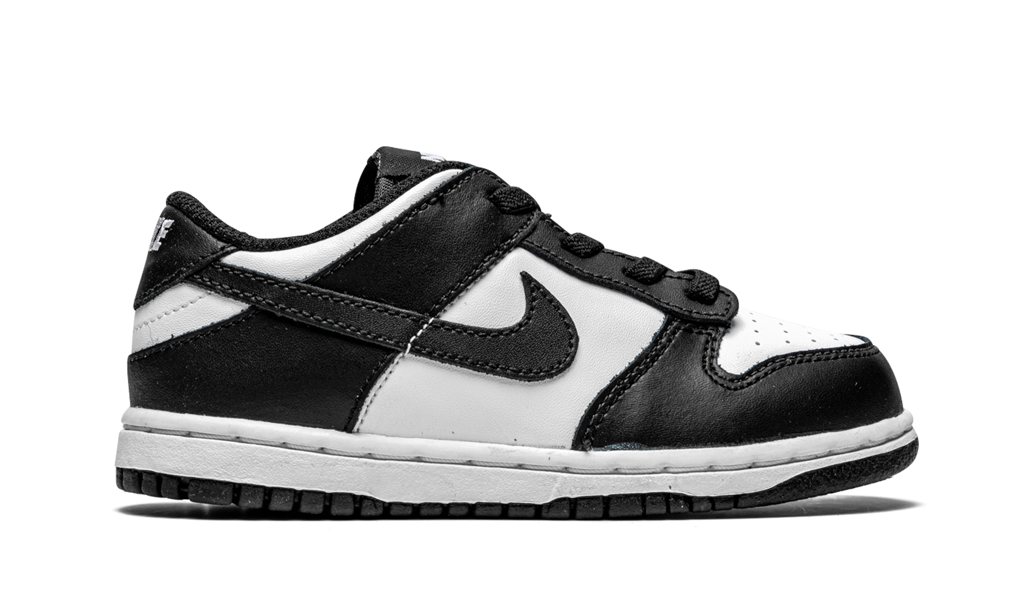 Nike Dunk Low Black White Baby (TD) 9