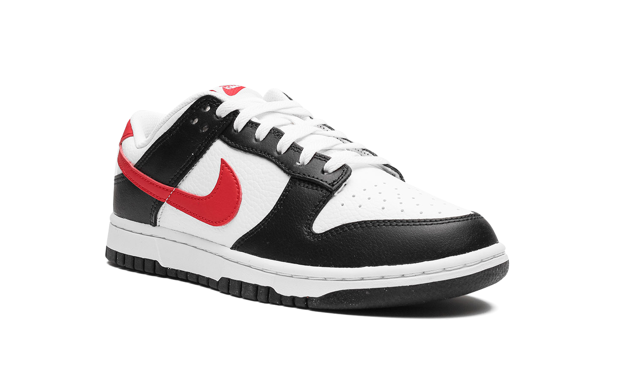 Nike Dunk Low Black White Red 8