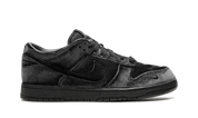 Nike Dunk Low Dover Street Market Triple Black Velvet 7