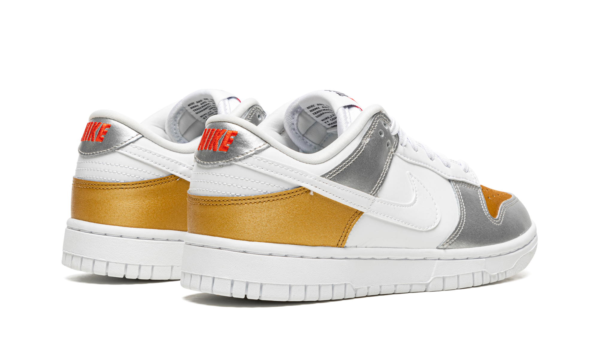 Nike Dunk Low Gold Silver 4