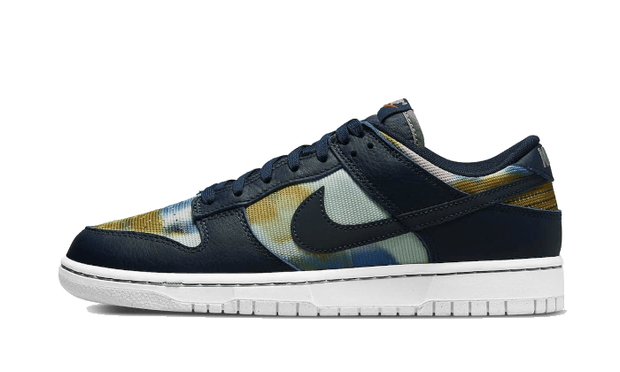 Nike Dunk Low Graffiti Navy 7