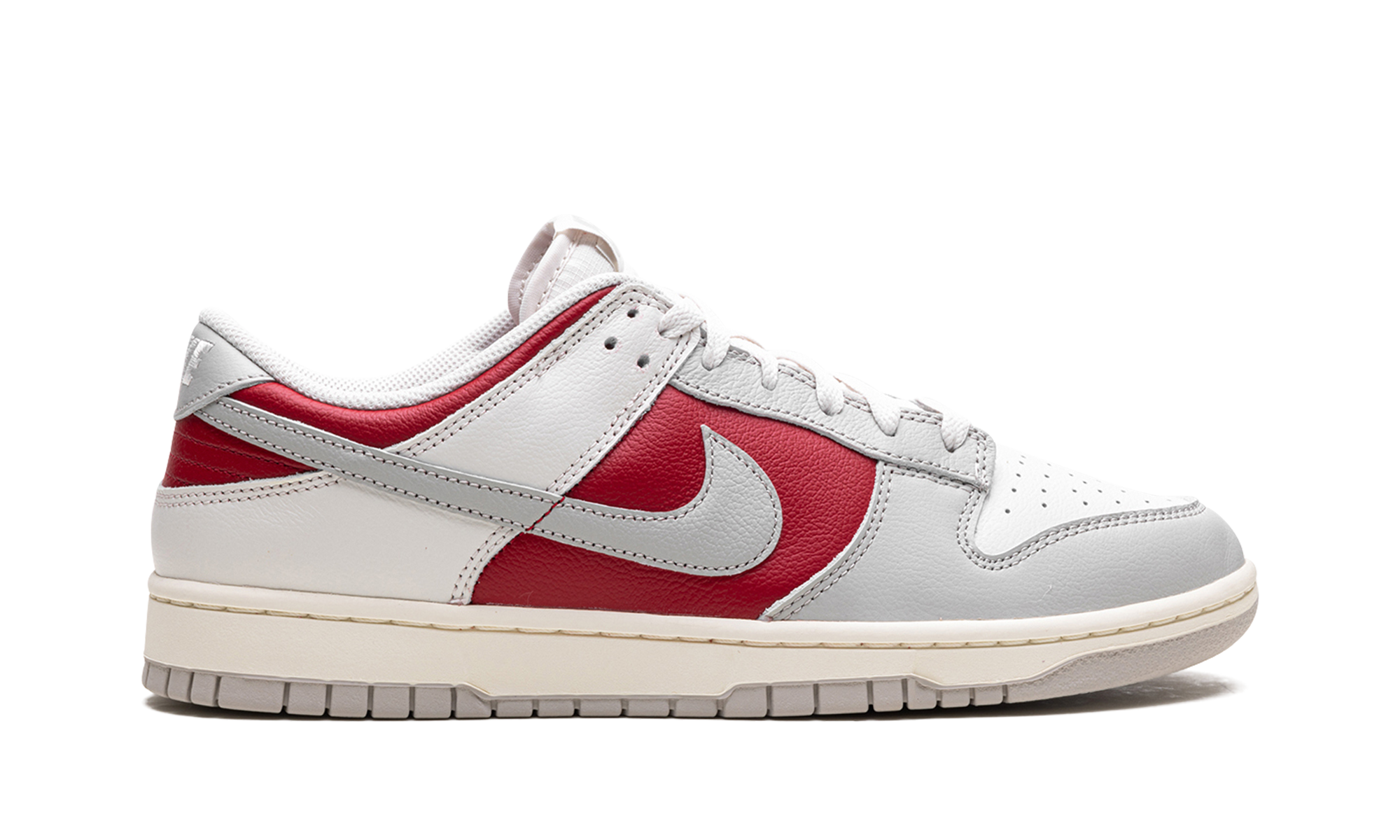 Nike Dunk Low Light Iron Ore Gym Red 7