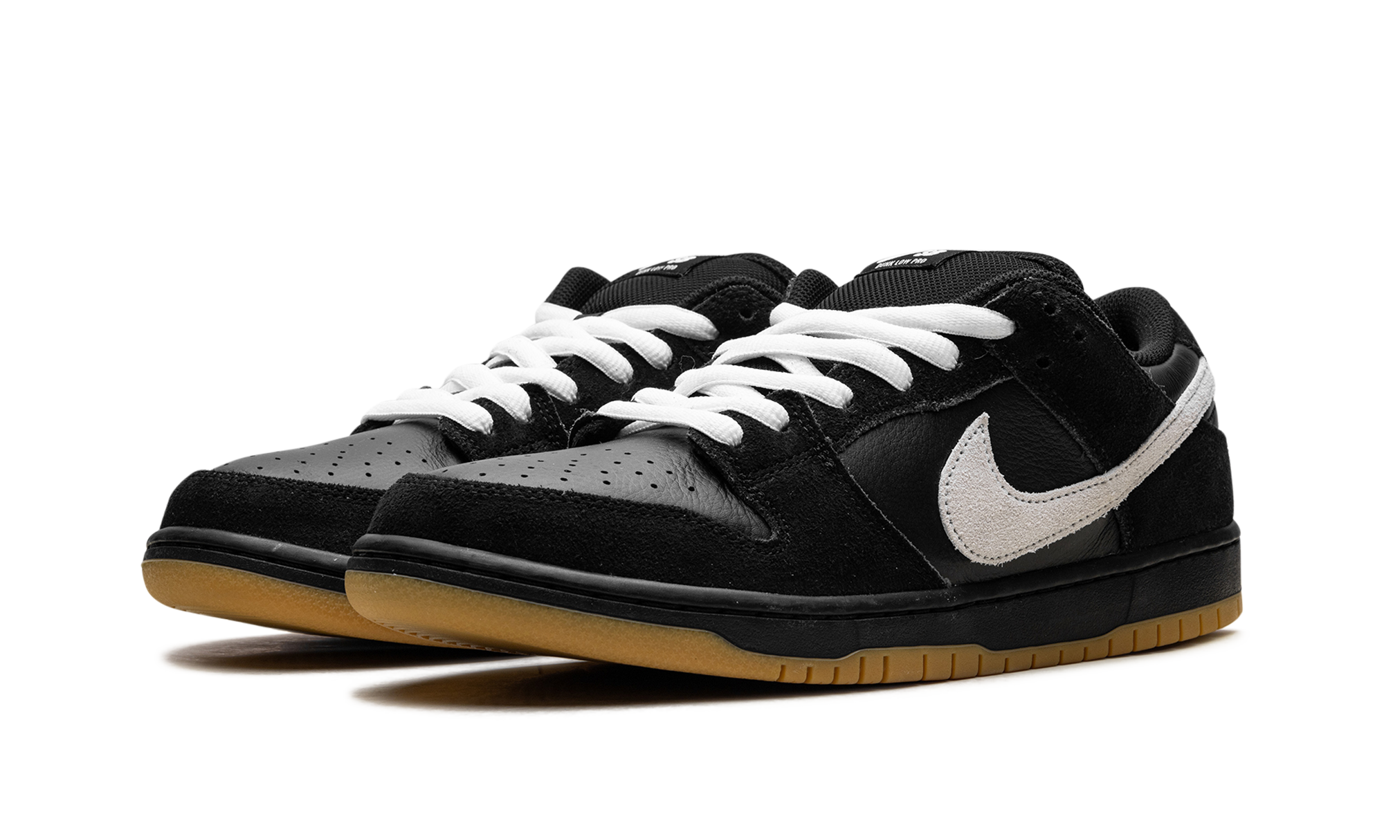 Nike Dunk Low Pro SB Black White Gum 3