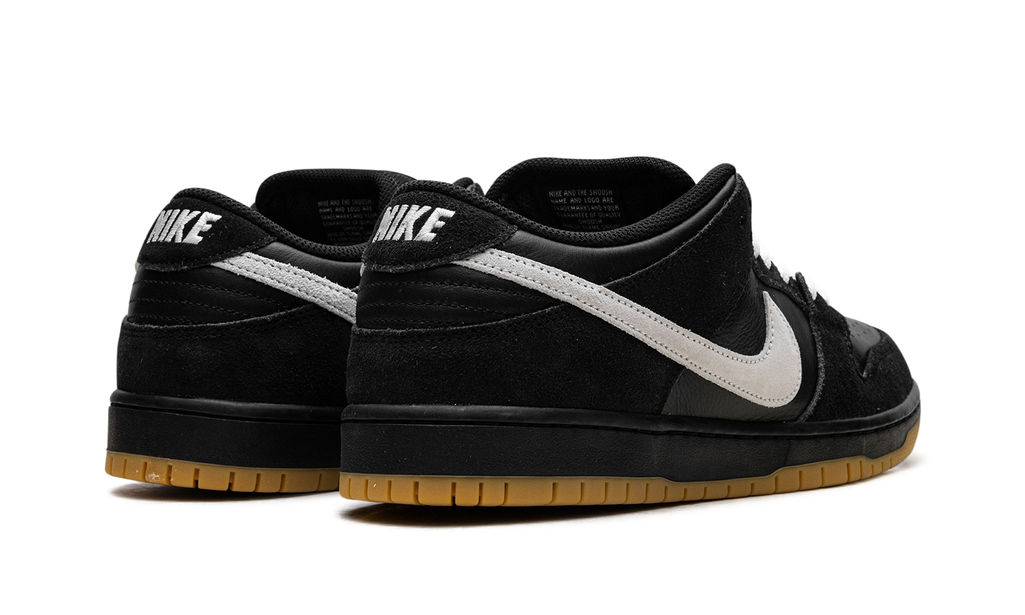 Nike Dunk Low Pro SB Black White Gum 4