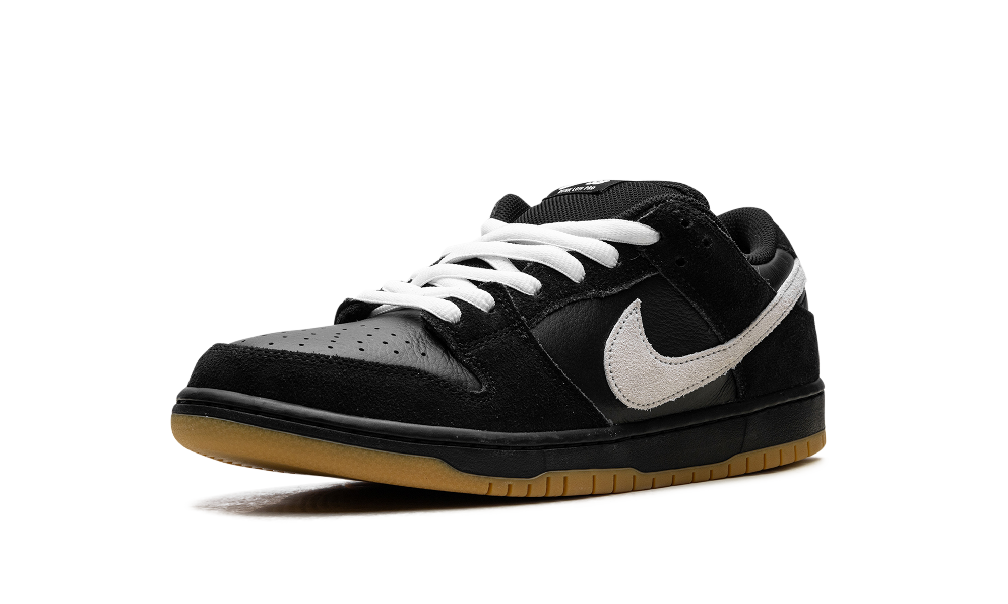 Nike Dunk Low Pro SB Black White Gum 5