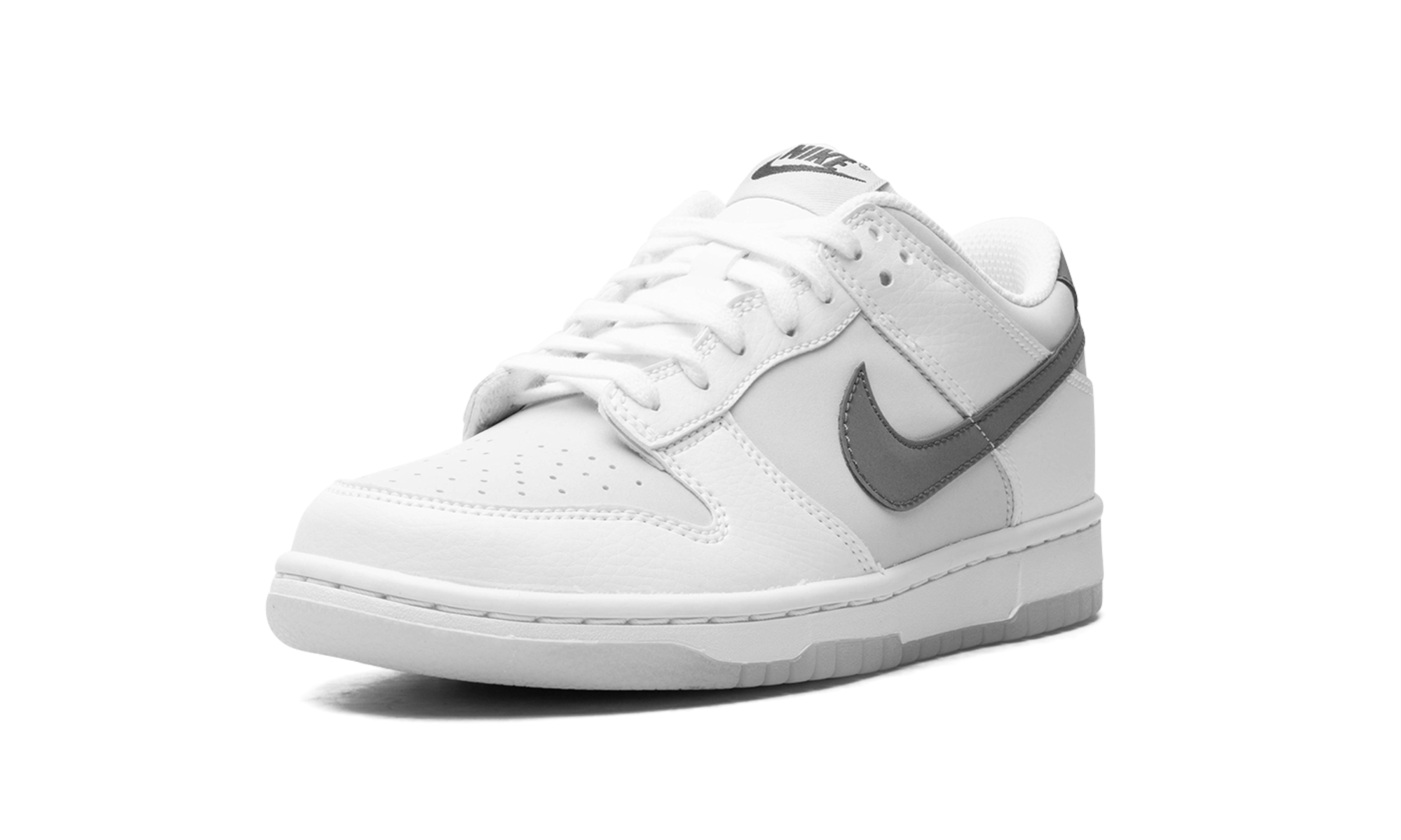 Nike Dunk Low Reflective Swoosh White (GS) 5