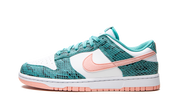 Nike Dunk Low Washed Teal Snakeskin 1