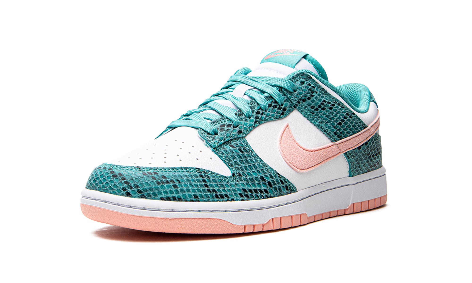 Nike Dunk Low Washed Teal Snakeskin 4