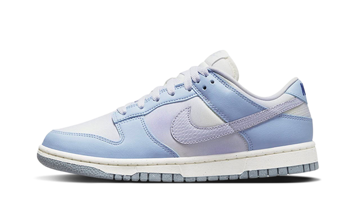 Nike Dunk Low White Blue Airbrush 1