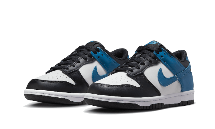 Nike Dunk Low White Blue Black 2