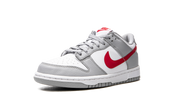 Nike Dunk Low White Grey Red (GS) 4
