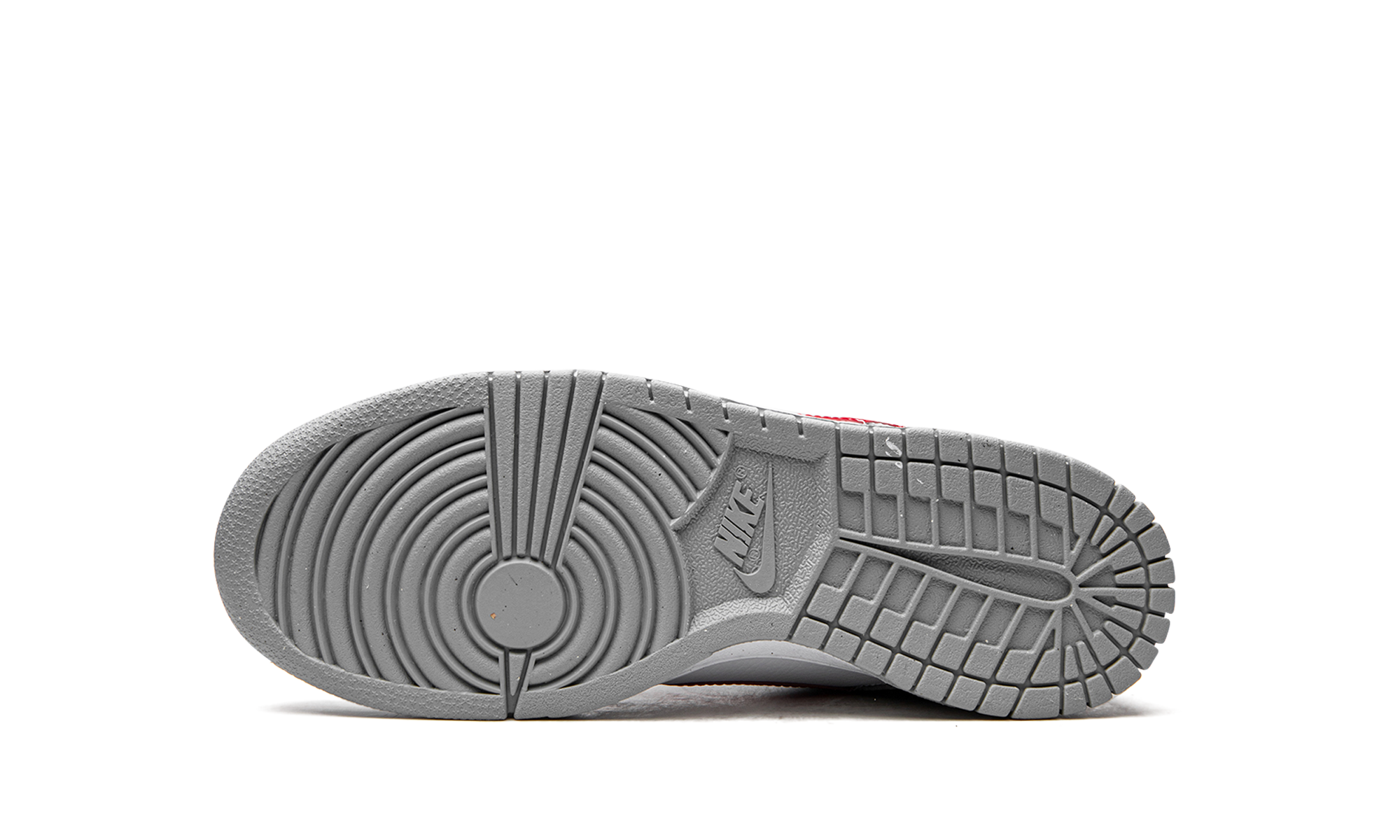 Nike Dunk Low White Grey Red (GS) 5