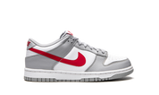 Nike Dunk Low White Grey Red (GS) 6