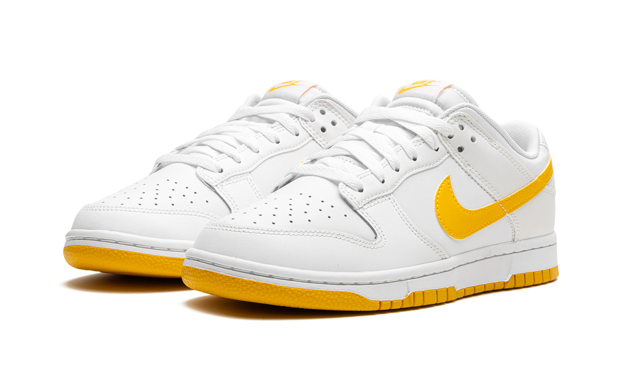Nike Dunk Low White University Gold 3