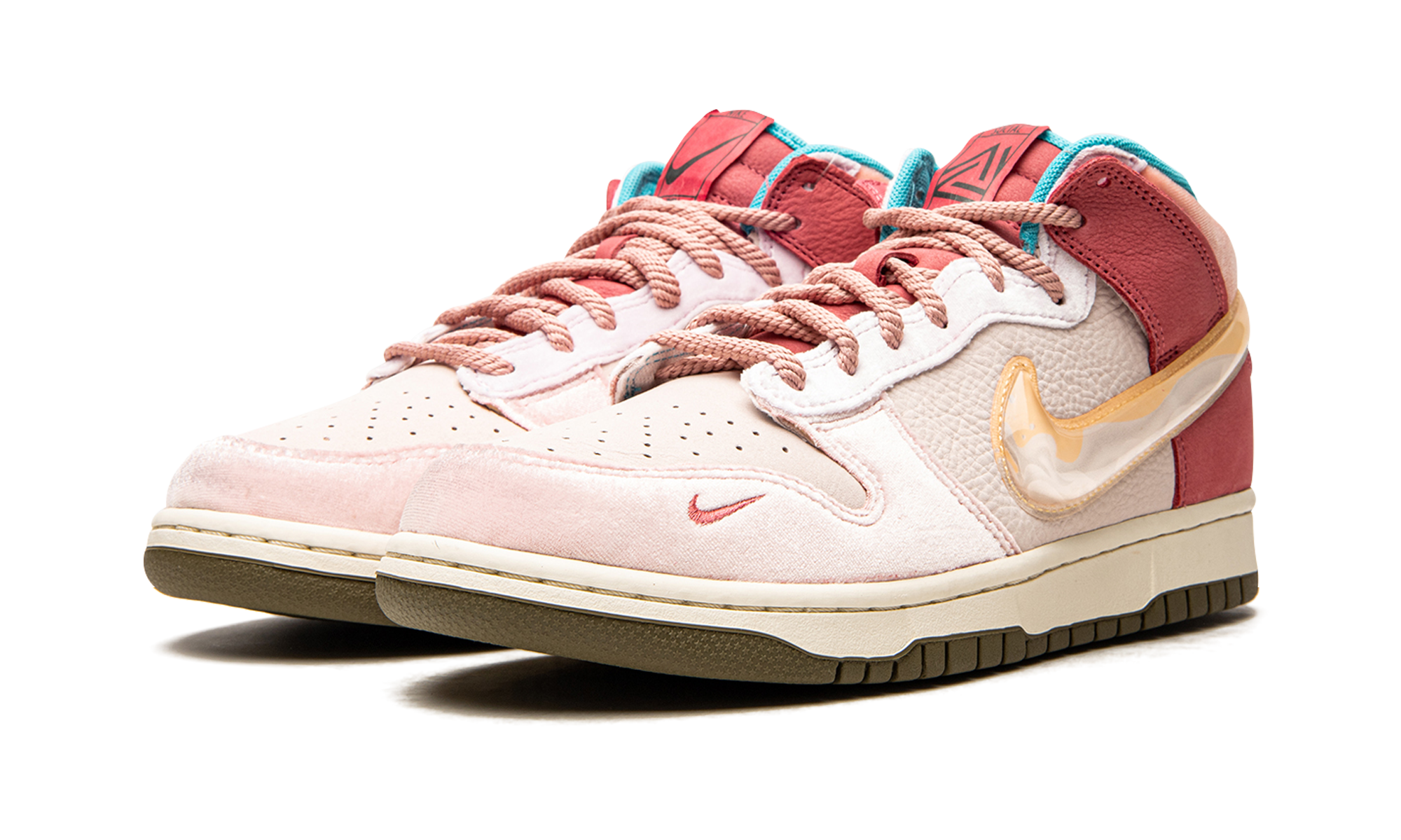 Nike Dunk Mid Social Status Free Lunch Strawberry Milk
