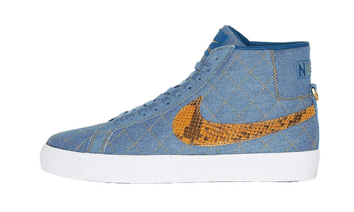 Nike SB blazer Supreme Industrial Blue 1
