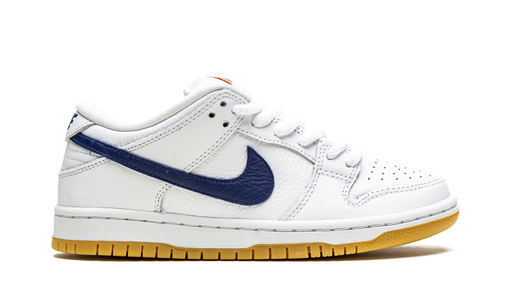 Nike SB Dunk Low Orange Label White Navy 7