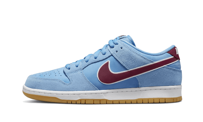 Nike SB Dunk Low Valour Blue Team Maroon 1