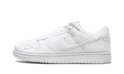 Nike Dunk Low Dover Street Market Triple White Velvet