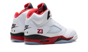 Air Jordan 5 Retro Fire Red Black Tongue (2025)