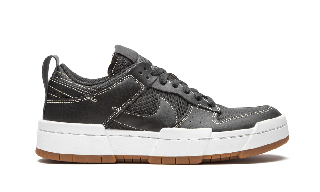 Nike Dunk Low Disrupt Black White Gum (W)
