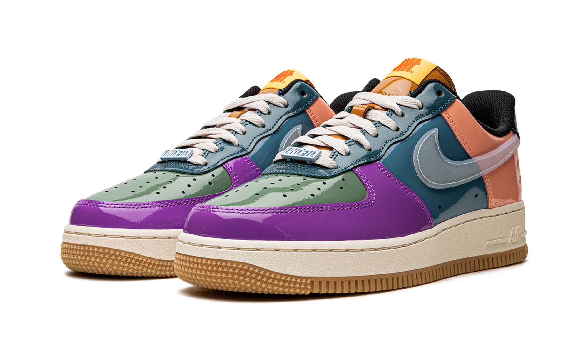 UNDEFEATED x Nike Air Force 1 Low Multi-Patent 3