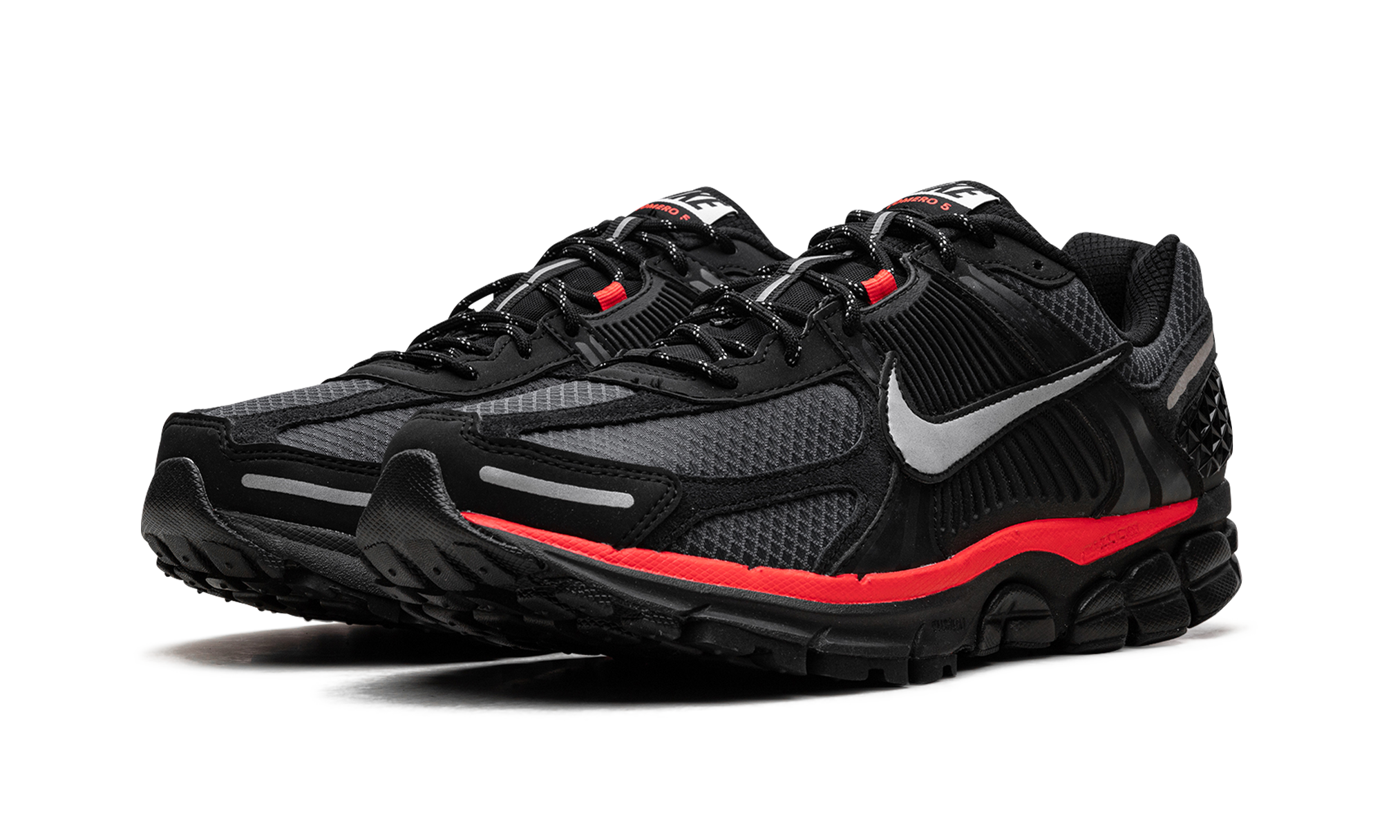 Nike Zoom Vomero 5 Black Metallic University Red