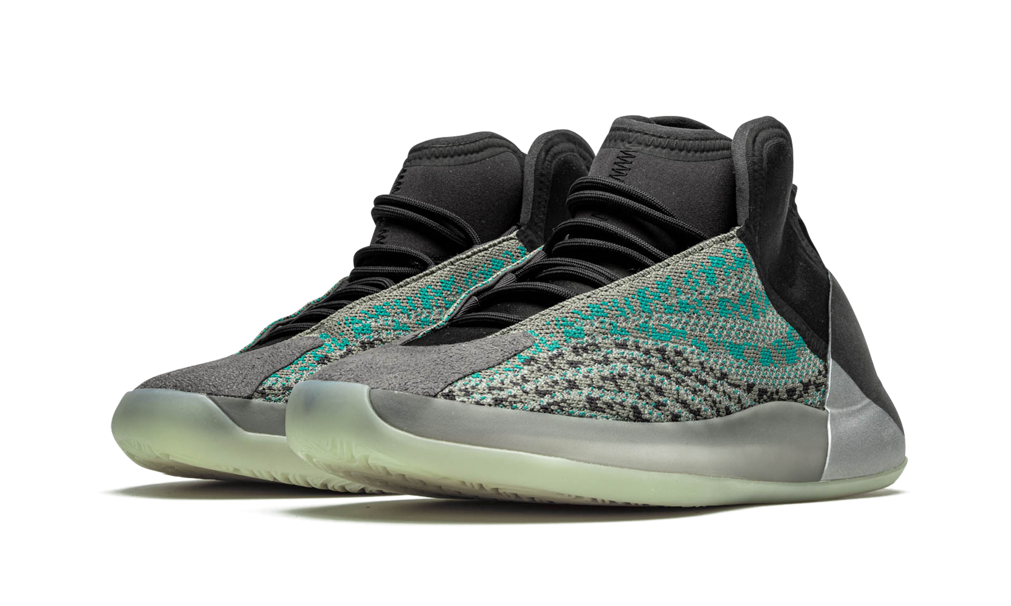 Yeezy QNTM Teal Blue 3