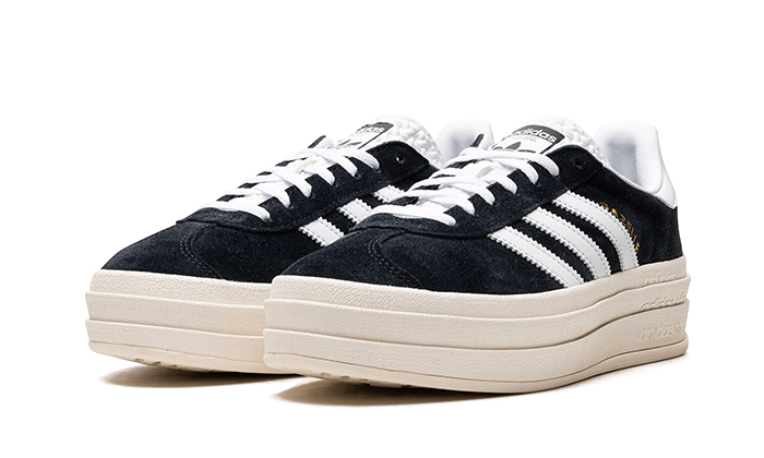 Adidas Gazelle Bold Core Black White 2