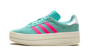 Adidas Gazelle Bold Flash Aqua Lucid Pink (W) 1