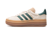 Adidas Gazelle Bold Magic Beige Collegiate Green 5