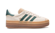 Adidas Gazelle Bold Magic Beige Collegiate Green 7