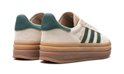 Adidas Gazelle Bold Magic Beige Collegiate Green 8