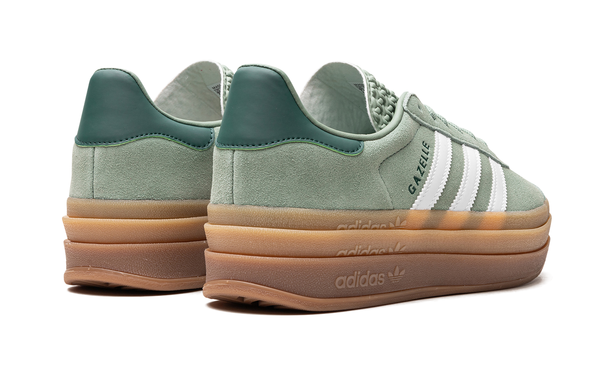 Adidas Gazelle Bold Silver Green (W) 4
