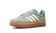 Adidas Gazelle Bold Silver Green (W) 5