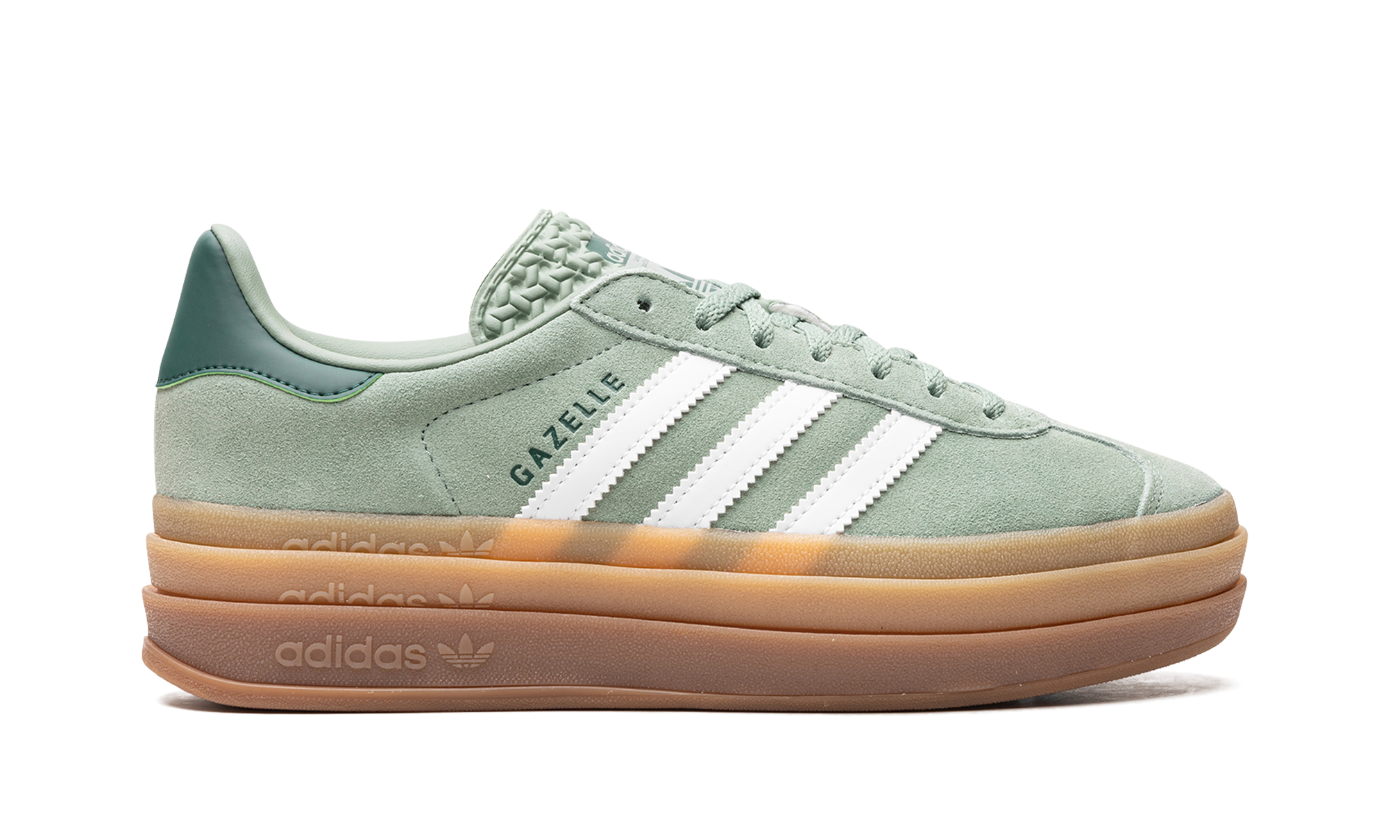 Adidas Gazelle Bold Silver Green (W) 7