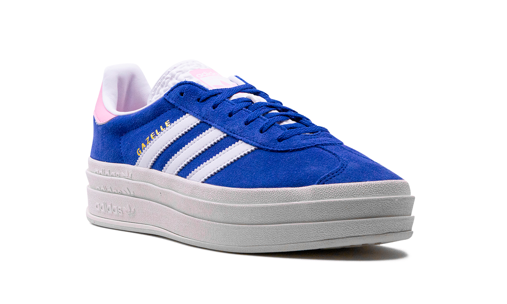 Adidas Gazelle Bold True Pink Semi Lucid Blue 2