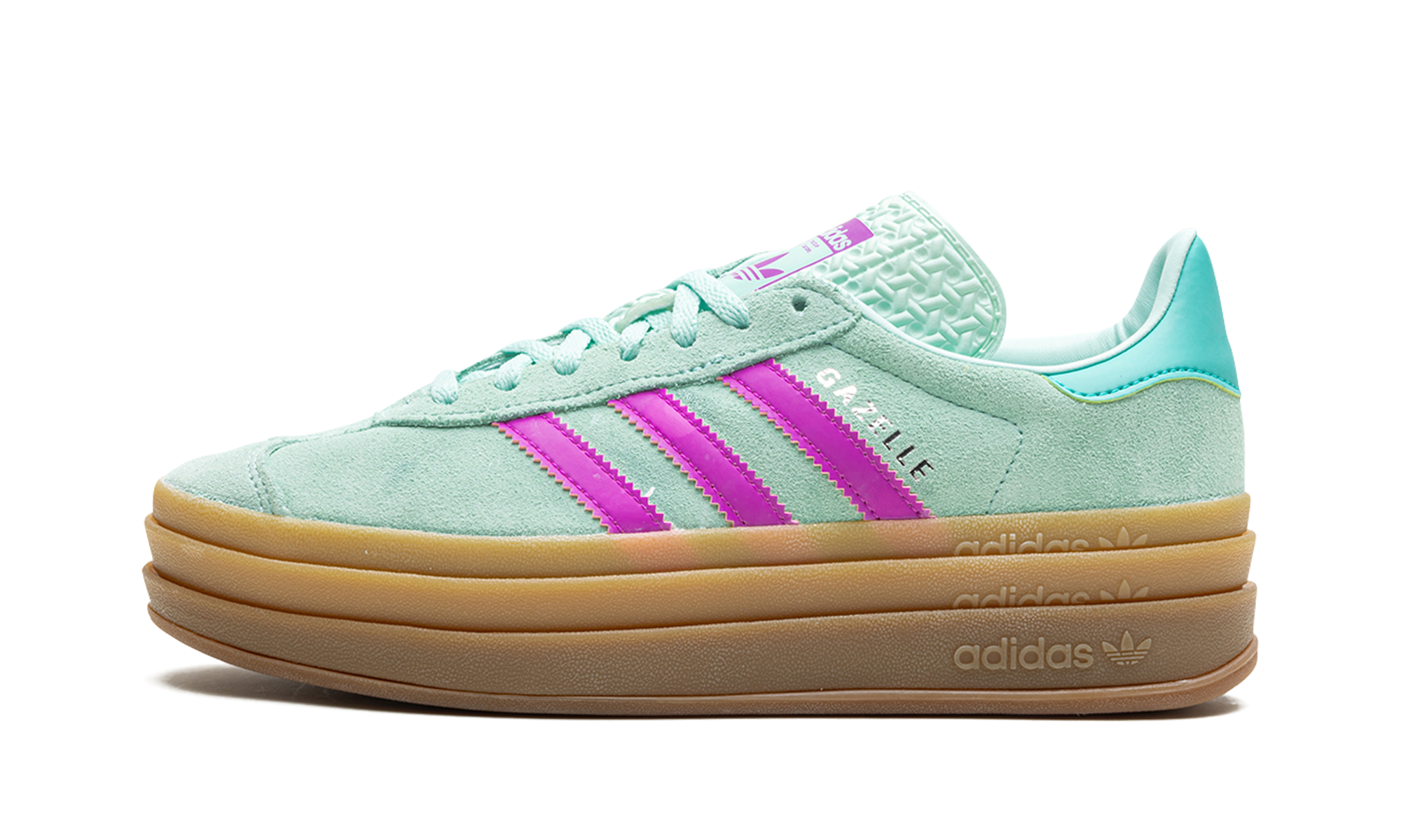 Adidas Gazelle Bold Turqoise Pink (Kids) 1