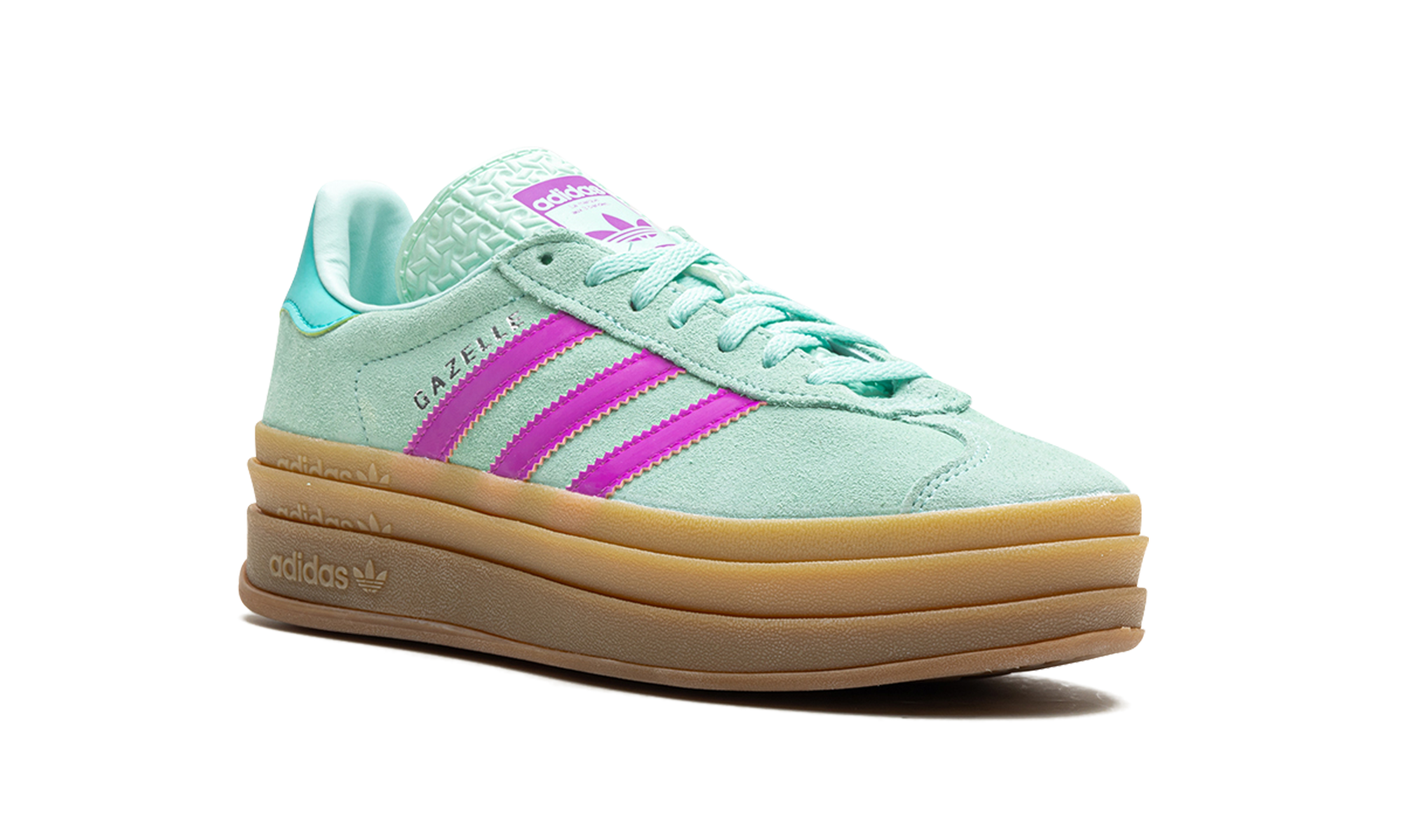 Adidas Gazelle Bold Turqoise Pink (Kids) 2