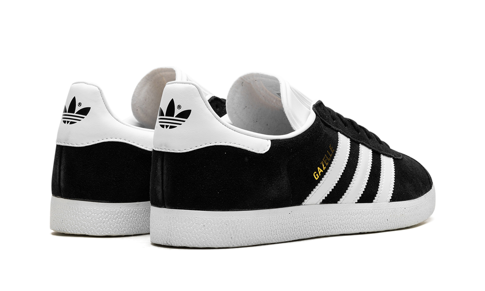 Adidas Gazelle Core Black Cloud White Gold 4