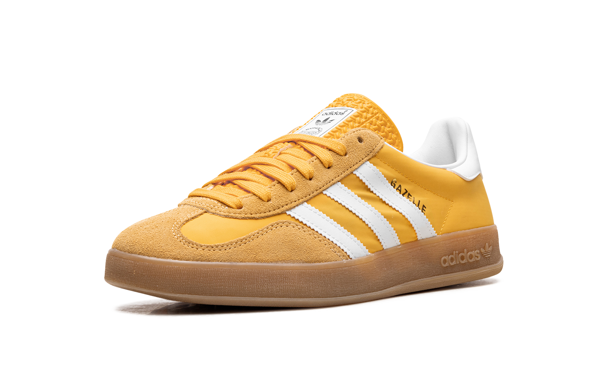 Adidas Gazelle Indoor Crew Yellow Gum 5